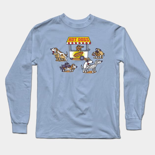 Hot dogs Long Sleeve T-Shirt by byTxemaSanz